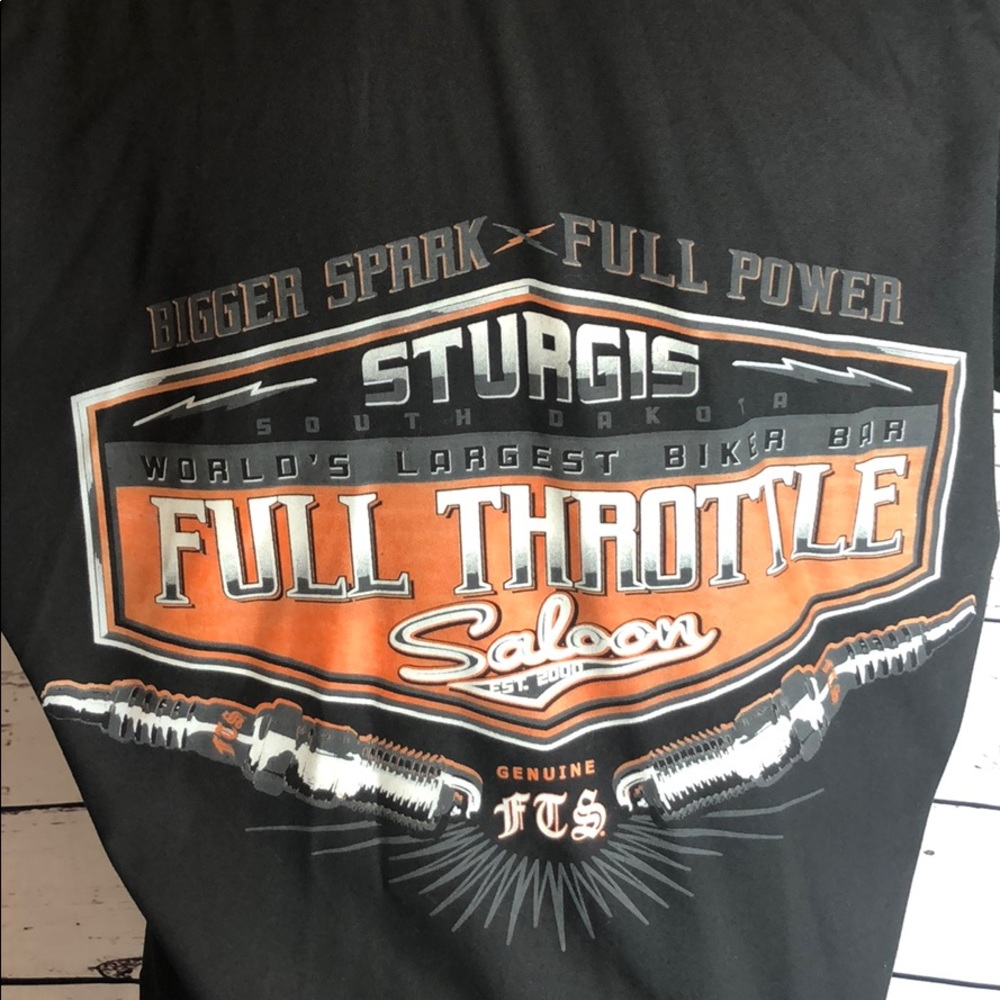 Full Throttle Salon Dickie Work Shirt